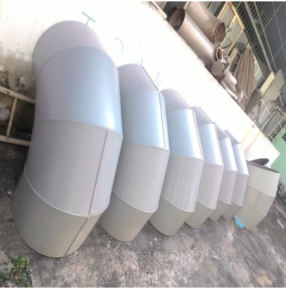Hệ thống đường ống nhựa PP xử lý khí
